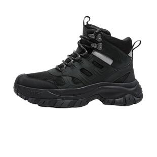 【骆驼绿洲】登山鞋秋冬季高帮运动男士户外靴徒步厚底增高鞋男款