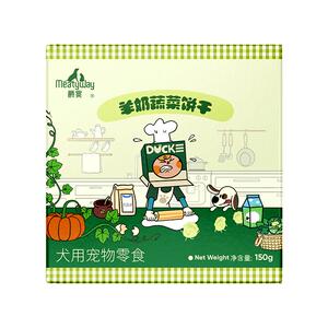 Meatyway爵宴狗狗零食羊奶果蔬饼干宠物食品训练奖励狗零食