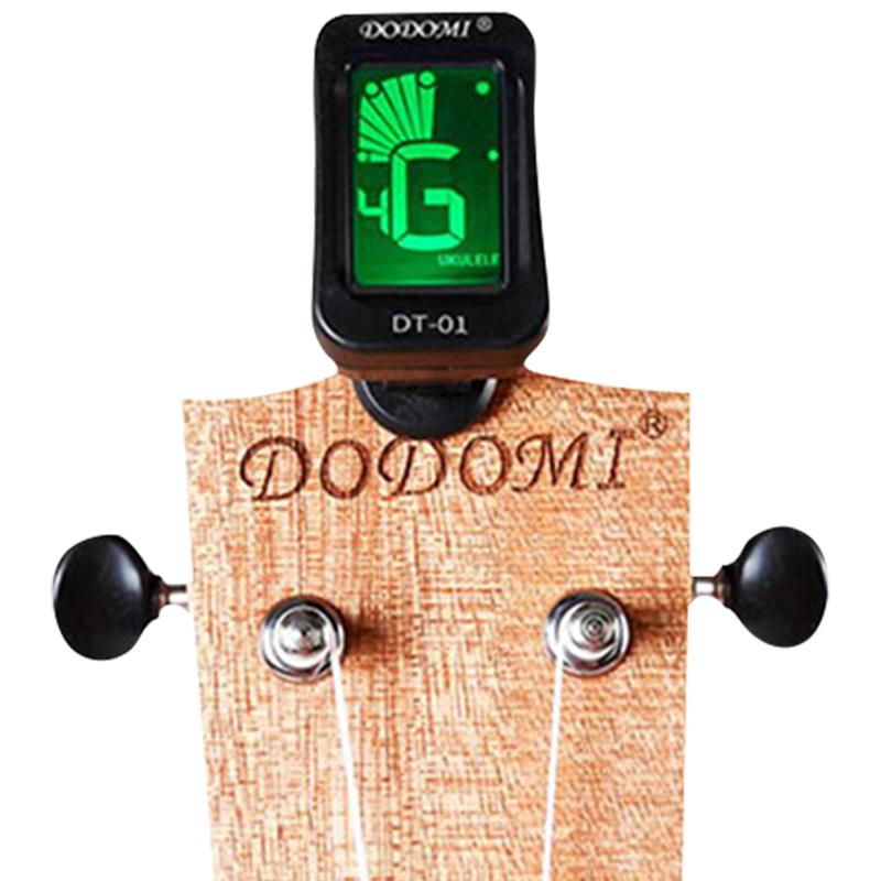 dodomi尤克里里调音器 吉他贝斯小提琴 吉他电子校音器