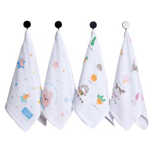 洁丽雅儿童毛巾纯棉宝宝小孩洗脸柔软吸水加厚大家用小毛巾长方形