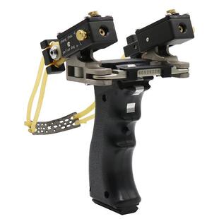 警犬弹弓精准高精度激光扁皮弹弓红外线高压重型户外弹弓大全威力