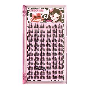 洛兜双尖塔麦穗自然浓密细宽梗新手仙女懒人三部曲睫毛假睫毛