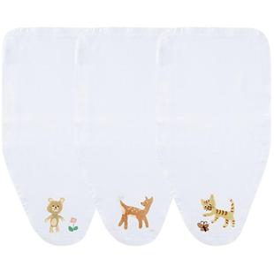 全棉时代纯棉宝宝吸汗巾隔背纱布汗巾婴儿童幼儿园垫背巾混色