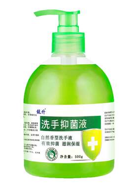 500g瓶装清香型抑菌洗手液