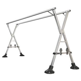 晾衣架落地折叠室内阳台家用卧室不锈钢室外凉伸缩式杆晒被子神器