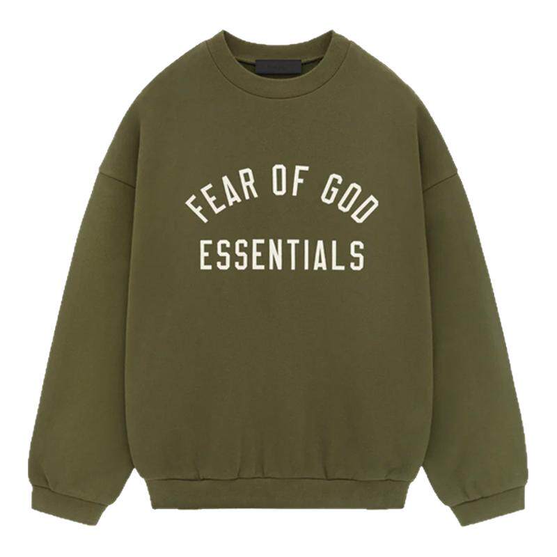 Fear Of God Essentials FALL24 大学系列主线同款LOGO长袖卫衣