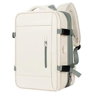 旅行背包男士双肩包可扩容2025新款商务出差旅游大容量电脑书包女