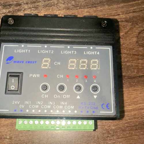 溢价-视觉光源控制器DC直流光源四路控制器WLPD-50W-E01