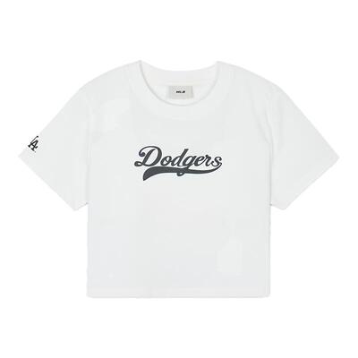 MLB官方 女款学院风字母T恤百搭运动短袖24夏季新款TSV12