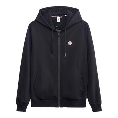 ONIARAI/鬼洗25秋季新品暗纹鬼头印绣花拉链开衫男式休闲 B340209