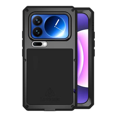 小米17金属硅胶镜头全包防摔壳