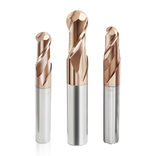 钨钢涂层球刀硬质合金球型刀JEEA60度加硬钨钢铣刀CNC数控刃具