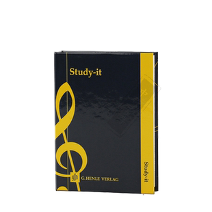 【促销】袖珍精美便签本 记事本 亨乐原版 德国进口乐谱本 Study it Notes HN8014