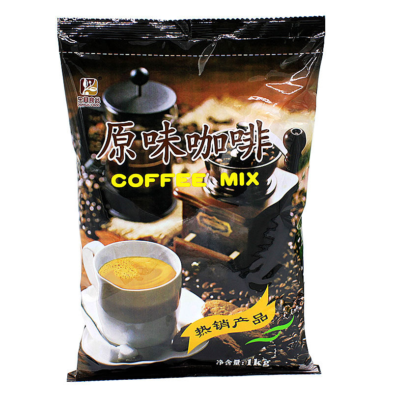 东具三合一速溶拿铁咖啡丝滑袋装卡布基诺速溶咖啡大包装