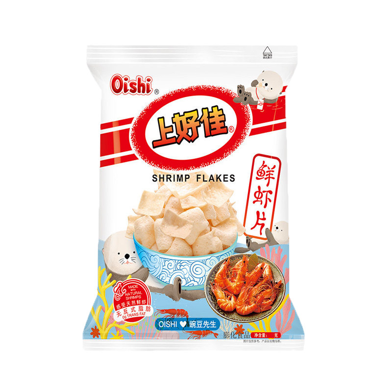 上好佳鲜虾片经典原味60g