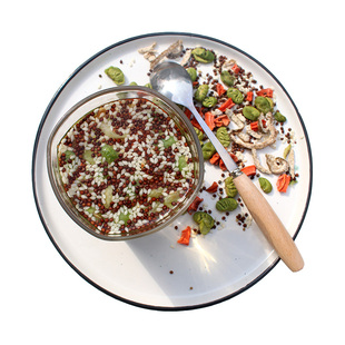 熏豆茶湖州土特产15g*8德清小包装烘豆茶农家自制手工熏青豆咸茶