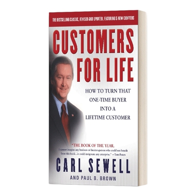 英文原版 Customers for Life 终身客户 如何将一次性买家转变为终身客户 英文版 进口英语原版书籍