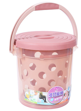 天天特价加厚塑料水桶凳手提洗澡