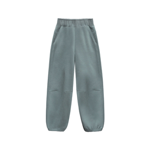 2025秋冬新款卫裤女抓绒加厚保暖休闲女款萝卜裤松紧腰修身运动裤