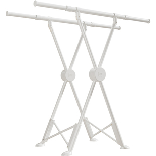 德国可折叠晾衣架阳台晒被子挂衣服架子落地家用2026新款晾衣杆子