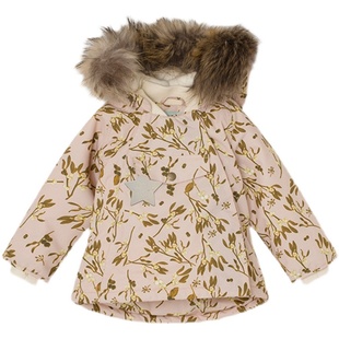 2021冬季中长款儿童白鸭绒mat羽绒服男女宝宝加绒加厚保暖滑雪服