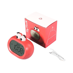 新品趣味大嘴智能闹钟小夜灯起床神器创意高级感送闺蜜女生日礼物