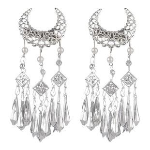 战国袍头饰古风汉服曲裾发饰全套流苏后压配饰发冠魏晋风发簪步摇