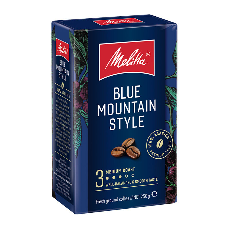 Melitta 德国美乐家进口中深度烘焙阿拉比卡蓝山精选风味咖啡粉