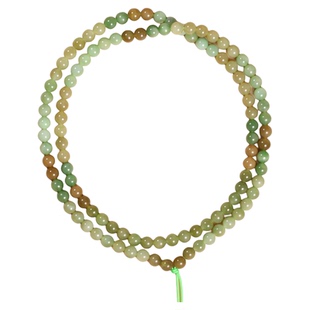 新疆和田玉黑羊洞碧玉108颗佛珠6mm项链多圈手串珠串玉佩将将