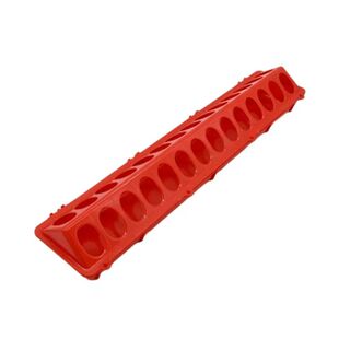 鸡食槽水槽一体喂鸡神器长方形鸡料桶喂鸭鹅料槽食盆家禽养殖食盒