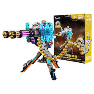 男童生日礼物重机枪积木航空母舰男孩玩具13岁洲际导弹10儿童十14