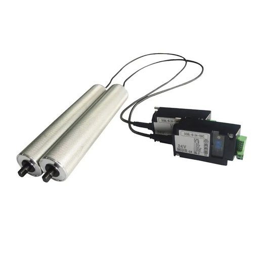 DGBL76直流24V48V镀锌链轮铝合金同步轮电动滚筒托盘重载辊