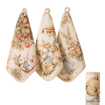 口水巾新生婴儿纯棉a类小方巾宝宝洗脸巾超柔4层纱布洗澡毛巾手帕