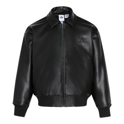 Adidas/阿迪达斯正品三叶草男士日常翻领休闲宽松耐穿外套IA7525