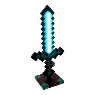 我的世界mc钻石剑夜灯摆件变色剑周边礼品模型台灯生日礼物火把灯