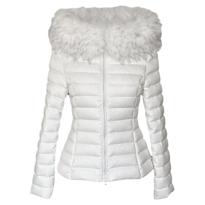 新国标90白鸭绒排骨羽绒服