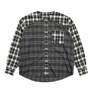 PHANTACi范特西 周杰伦同款 FRINGED SHIRT 夏季新款棉衬衫男士