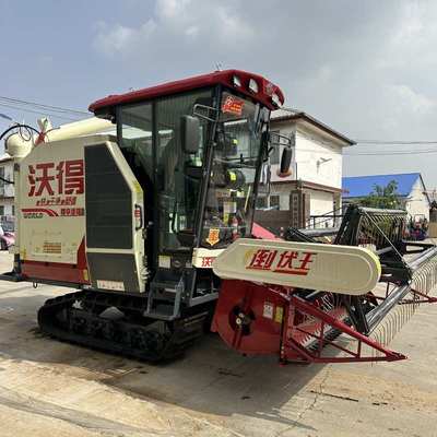 沃得4LZ-8.0EZ倒伏王 油菜联合收割机 跨区作业履带联合收割机