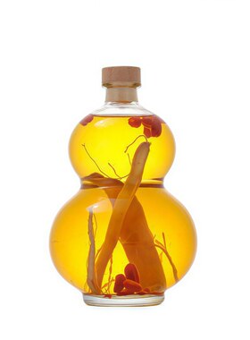 创意葫芦瓶玻璃酒瓶自酿密封空瓶