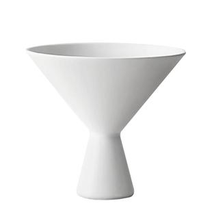 九土手工高脚品茗杯白瓷斗笠茶杯闻香功夫茶具简约主人杯家用单个