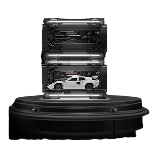 KGBOX乐高ICONS10337兰博基尼灯光跑车赛车亚克力展示盒防尘罩