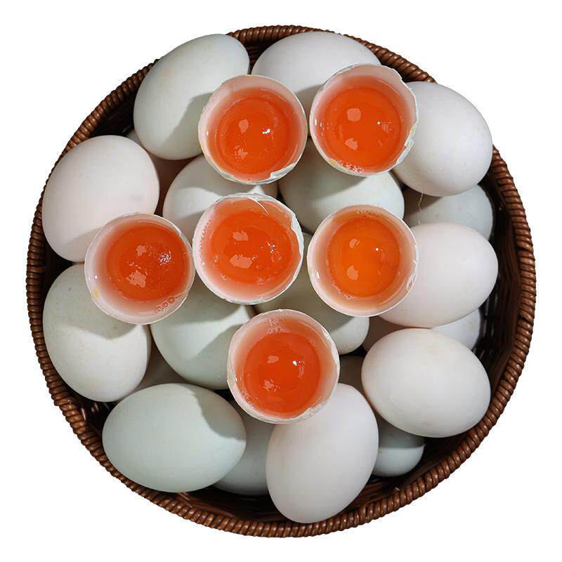 新鲜带壳红泥生咸鸭蛋包粽子馅料