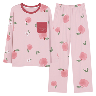 揭阳春季睡衣女款2026新款套装纯棉夏季带胸垫高级感家居服可外穿