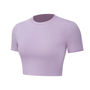 Nulu 女士短款圆领短袖 T 恤丨lululemon丨LW3KYIS