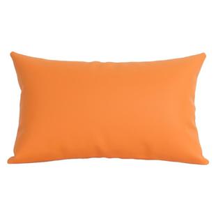 长方形仿皮抱枕客厅沙发仿真皮腰枕腰靠长条形靠枕床上靠垫靠背套