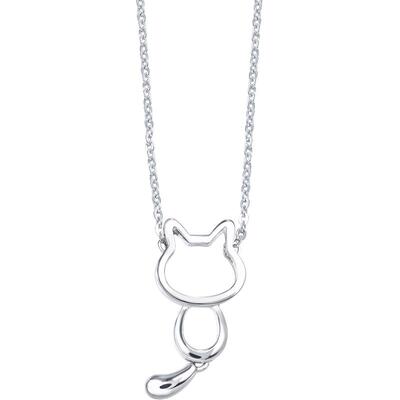 周生生小猫项链Pt950铂金项链Love Decode白金项链86716N