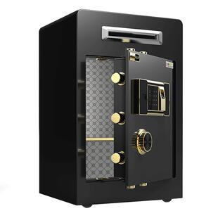 欧奈斯投币式保险柜收银商用家用存钱箱酒店财务公司60cm全钢防盗保险箱前台上开口收款箱功德捐款保管箱