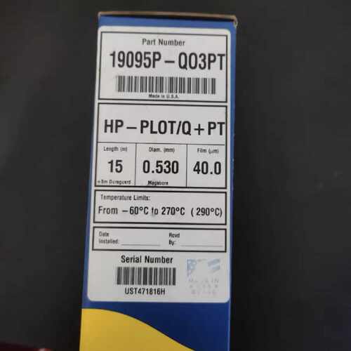 议价安捷伦19095P-QO3PT HP-PLOT Q PT 气相色谱柱15m, 0.53mm, 4