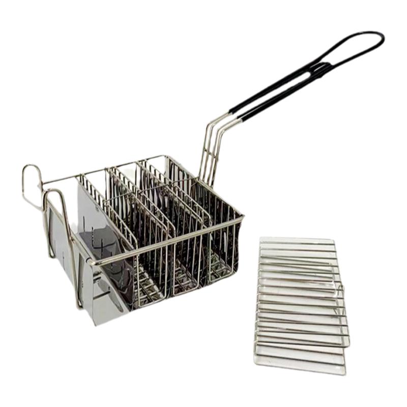 海苔塔可寿司模具四格平底定型炸篮薄饼u型架tacov夹子磨具