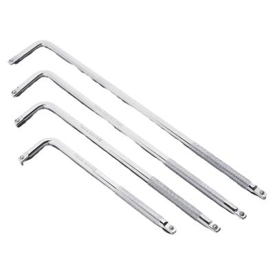 L杆加长不变形 套筒加长接杆1/2大飞扳手加力弯杆短棘轮L七字工具